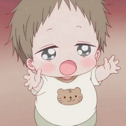 crianças de anime, personagens de anime, nannies da escola de kotaro, lindos personagens de anime, gakuen babysitters kotaro