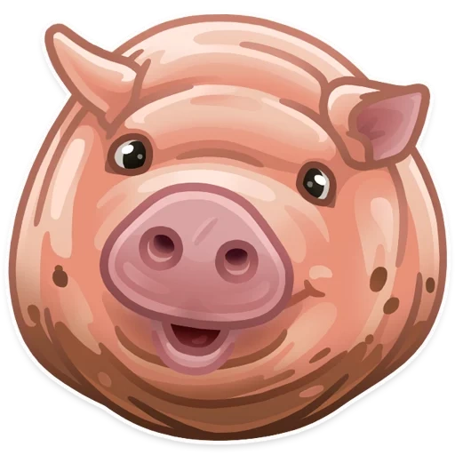 cerdo, animales, cerdo de emoji, cerdo cerdo