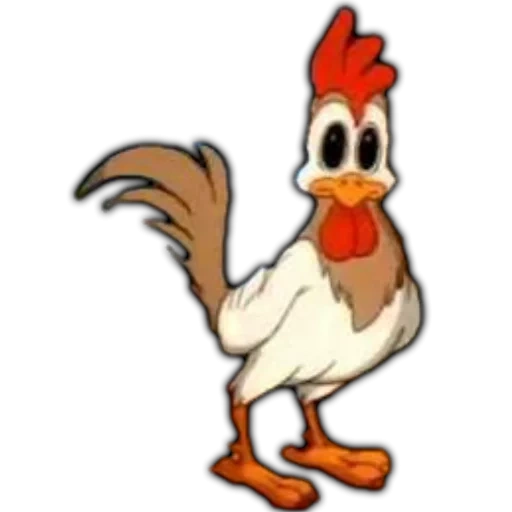 animação desobediente, cartoon chapéu de frango