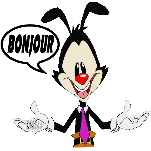 yakko, yakko warner, yakko warner, les personnages de mickey mouse