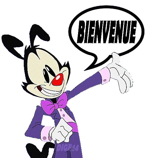 anime, yakko warner, personnages mickey mouse, animaniacs redémarrer 2020