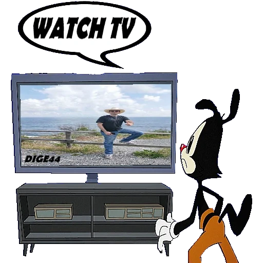 tv set, lcd tv, black tv set, modern television, video recorder television