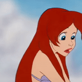 ariel, ariel, la sirena de ariel, mermaid ariel face, mermaid ariel man dibujos animados