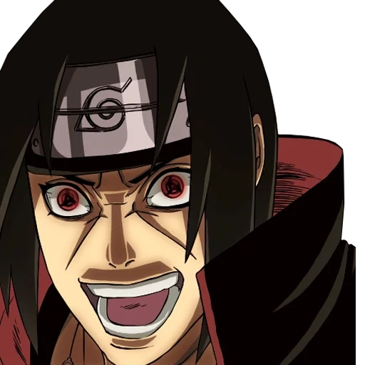 itachi, yu zhibo naruto, irritado, itachi louco, riso