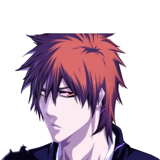 blich, ichigo kurosaki, karakter anime, ichigo dengan rambut hitam