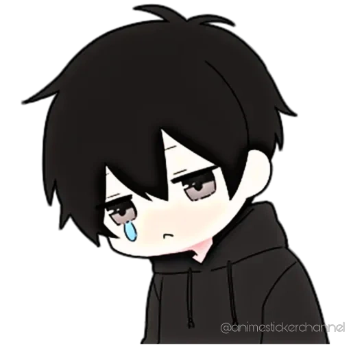 gambar, pria anime, karakter chibi, kaneki ken chibi, anime karakter chibi