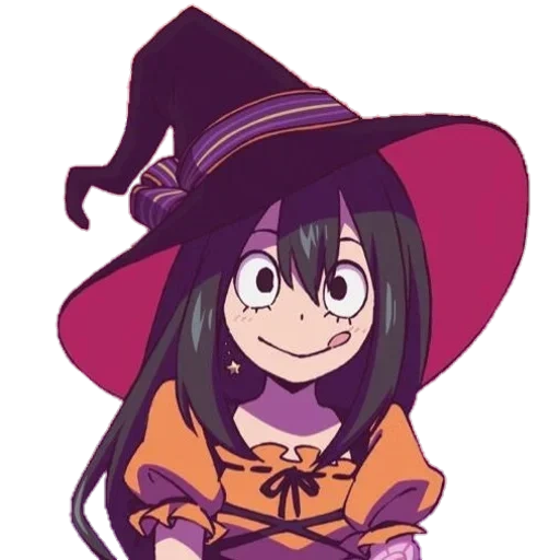 elizabeth i, sorcière d'anime, j'ai un halloween asui, mon académie héroïque, asuko kagari academy of witches