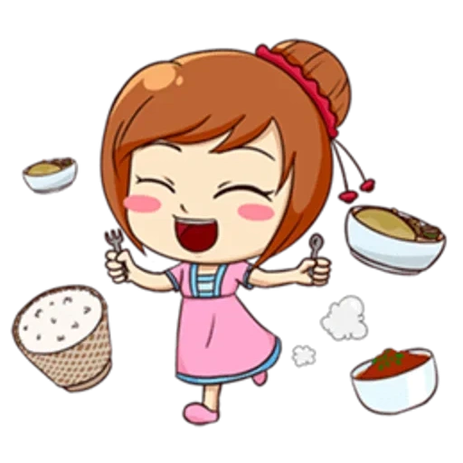 animation, amenguis, character, cooking mama wii, fangirls activity line