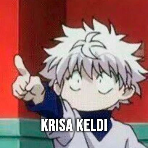 аниме, киллуа, killua, гон киллуа, асмр киллуа