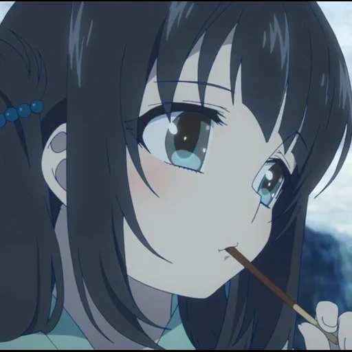 chicas de anime, chica anime, personajes de anime, anime miuna shiodoma, mañana sin nubes miuna