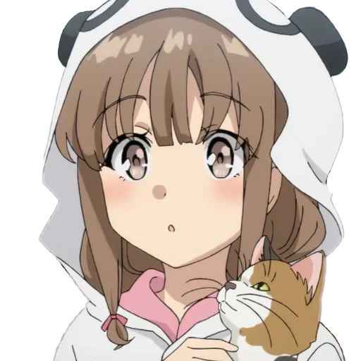 anime carino, bello anime chan, personaggi anime, kaede azusagawa, l'anime più dolce