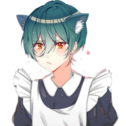 ikuya, sherlock holmes, well island, omega subgroup, anime boy neko