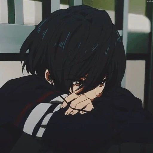 anime, foto, anime é triste, top sokhra anime dor, estética do anime preto