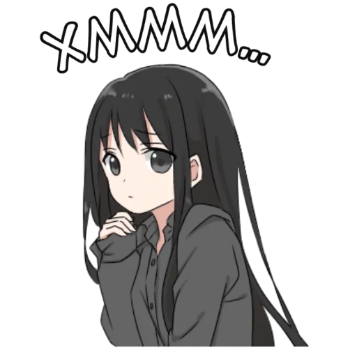animation, anime day, menhera chan, anime a a a a a, girl with long black hair