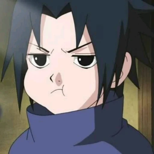 sasuke face small, sasuke, little sasuke, sasuke, sasuke anime