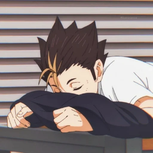 xiye, nishinoya, o sinoe está a dormir, ono lieberang, haikyuu nishinoya