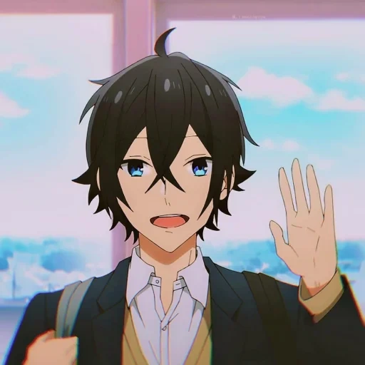 anime carino, anime di uluma, izumi miyamura, personaggio di anime, miyamura saint