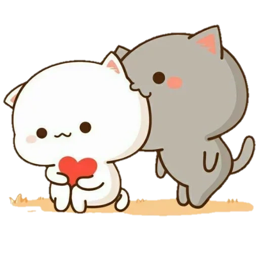 j'adore les chats, phoque de chibi chuan, dessins de phoques mignons, l'amour du phoque de kawai, kitty sketch love