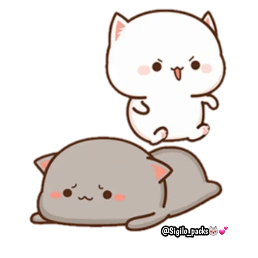 kucing kawaii, kitty chibi kawaii, gambar kucing lucu, kucing kawaii yang cantik, love cats kawaii