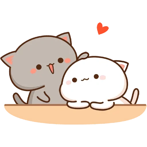 lovely kawaii cats, mochi mochi peach cat, kawaii cats a couple, kawaii cats a couple of tg, kawaii cats love new