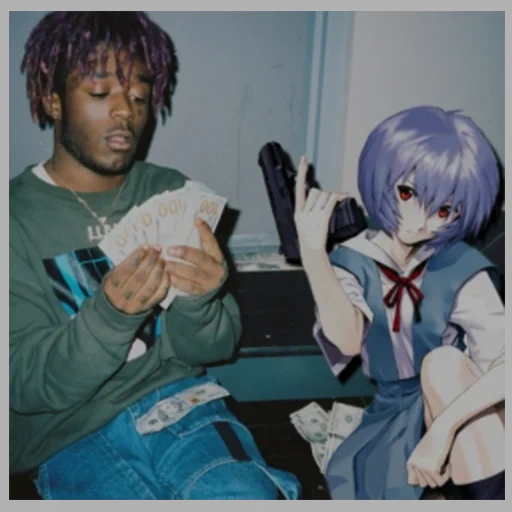 рей аянами, lil uzi vert rei ayanami, lil uzi vert eternal atake, lil uzi vert vs the world, рисунок