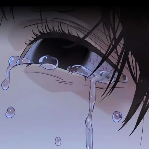 air mata, mata anime, manga anime, anime sedih, mata anime seni