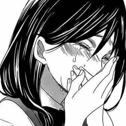 the anime cries, mia anime cries, the girl cries anime, crying anime girls, the crying girl anime