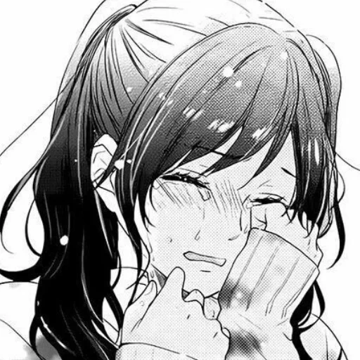 imagen, el manga está triste, anime llora vic, manga de niña de anime, el anime llora a una chica
