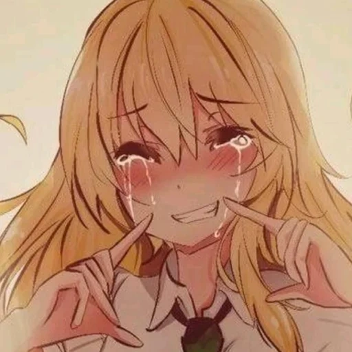 picture, anime some, anime girls, sad anime chan, anime cries a girl