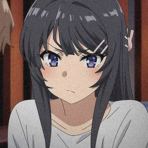 menina anime, personagem de anime, sakura shimei, seishun buta yarou, sakura island beleza animação