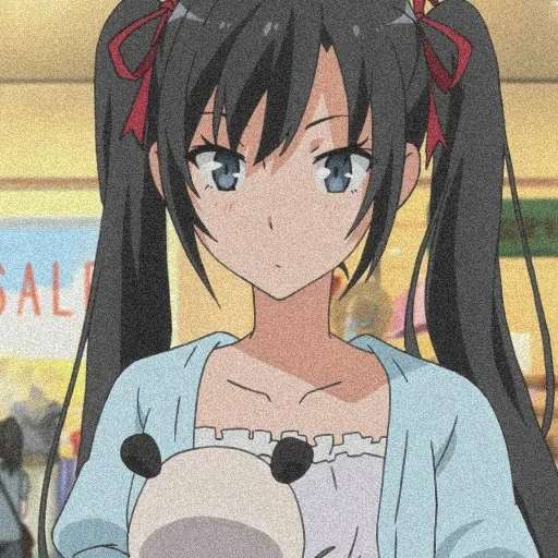 anime girl, anime oregairu, literary cartoon girl, oregairu haruno yukinoshita