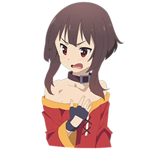 megumin, linkono suba, migumi konosuba, kono su bamei gumin, animação kono su bamei guming