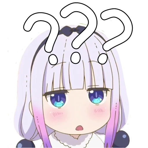 avatan plus, kanna kamui, cannes kamui, autocollants autocollants, canna anime kobayashi face