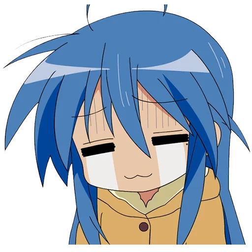 lucky star, konata izumi, lucky star konata, konata izumi anime, happy konata star izumi