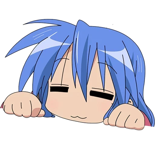 anime, bintang beruntung, anime smiley, lucky star konata, lucky star konata izumi