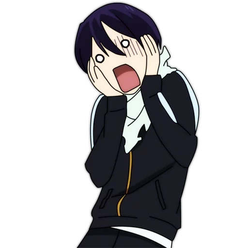 yato anime, obdachloser gott, gott yato anime, yato obdachloser gott, anime aufkleber obdachloser gott