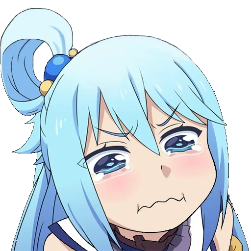 konosuba, aqua konosuba, kono suba, anime di konosuba, aquaceae osuba piange