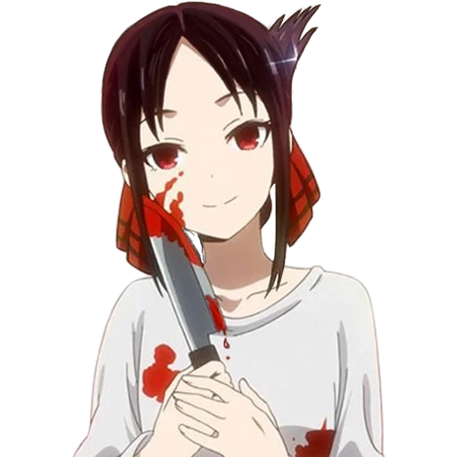 bild, anime frau, anime charaktere, anime kaguya selbst