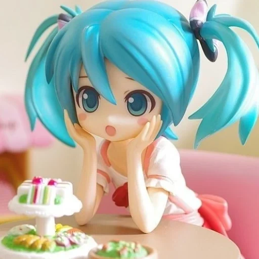 miku miku, мику попипо, мику хацунэ, кавай аниме, чиби куколки хацунэ мику