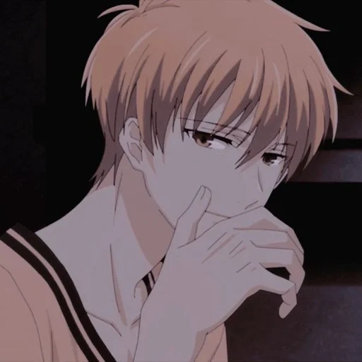 kyo soma, anime characters, kyo fruits basket, lovely anime guys, secret desires of the rejected episode 7
