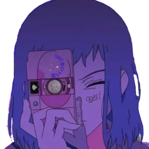 image, vaporwave, hikikomori, esthétique anime, anime esthétique des années 90