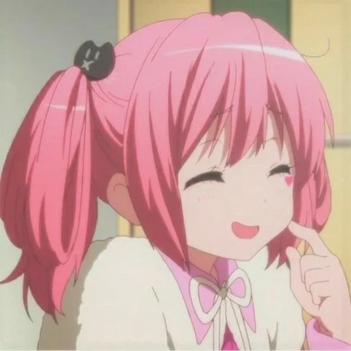 schöner anime, anime pink, satan citymia, satone shichimia, satone shichimiya