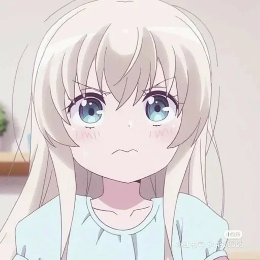 animation, animation outside sichuan, cartoon cute, anime girl, uchi no maid ga ukasugiru