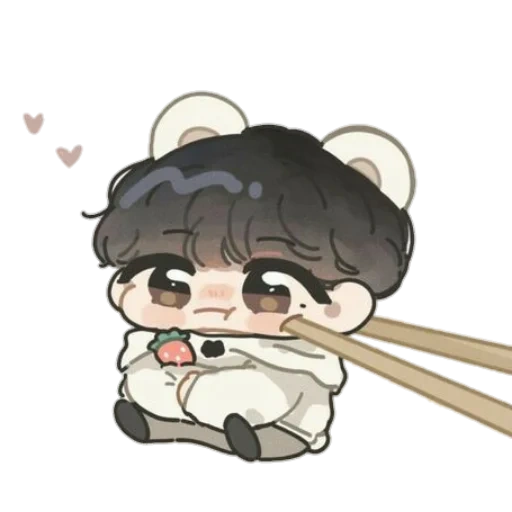 chibi, asian, chibi art, bts chibi, bts fanart