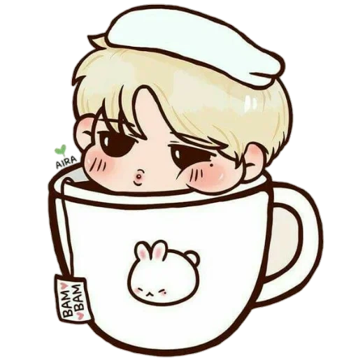 chibi bts, choc de chibi bts, bts chibi jimin, dessins mignons de chibi, chibi jimin serendipiti