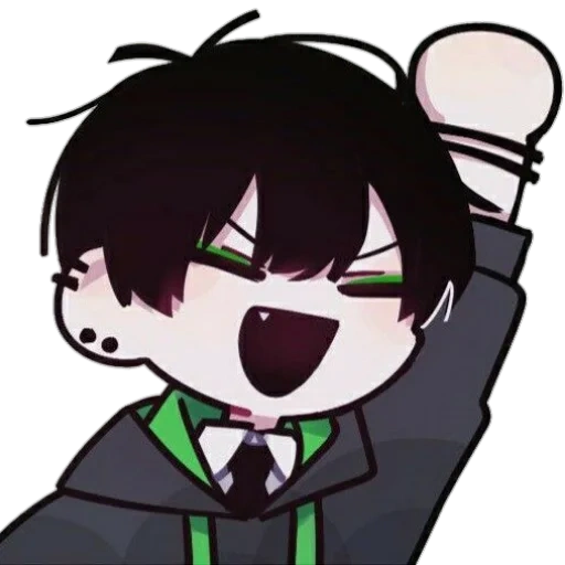 image, anime oleg, makers picrew, personnages d'anime, messager mystique jumin