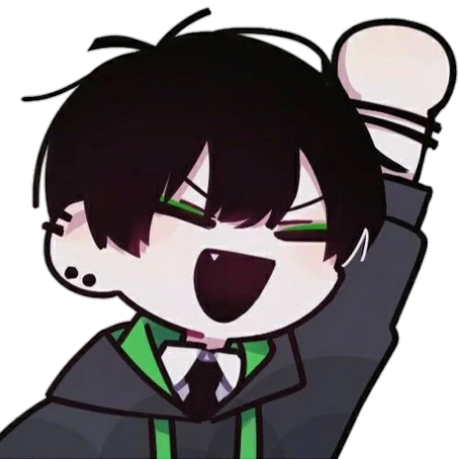 рисунок, anime олег, мейкеры picrew, персонажи аниме, mystic messenger jumin