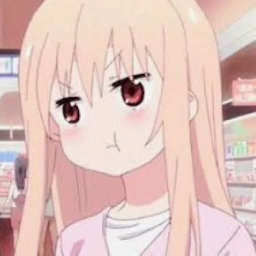 umaro tian, anime kawai, umar anime, anime charaktere, zwei gesicht schwester umaru