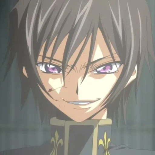 lente, código geass, lelush se ríe, lelush lamperuzh, lelush risanado