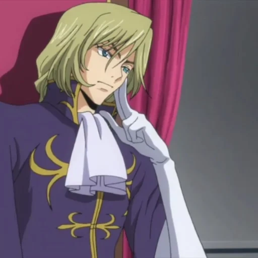 geass, codice geass, prince clovis, gias di codice dithhart, codice gias prince clovis